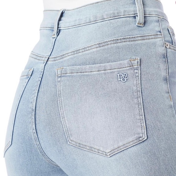 DG2 by Diane Gilman Virtual Stretch Button-Hem Skinny Jean - Basic - Siz… - Picture 5 of 16